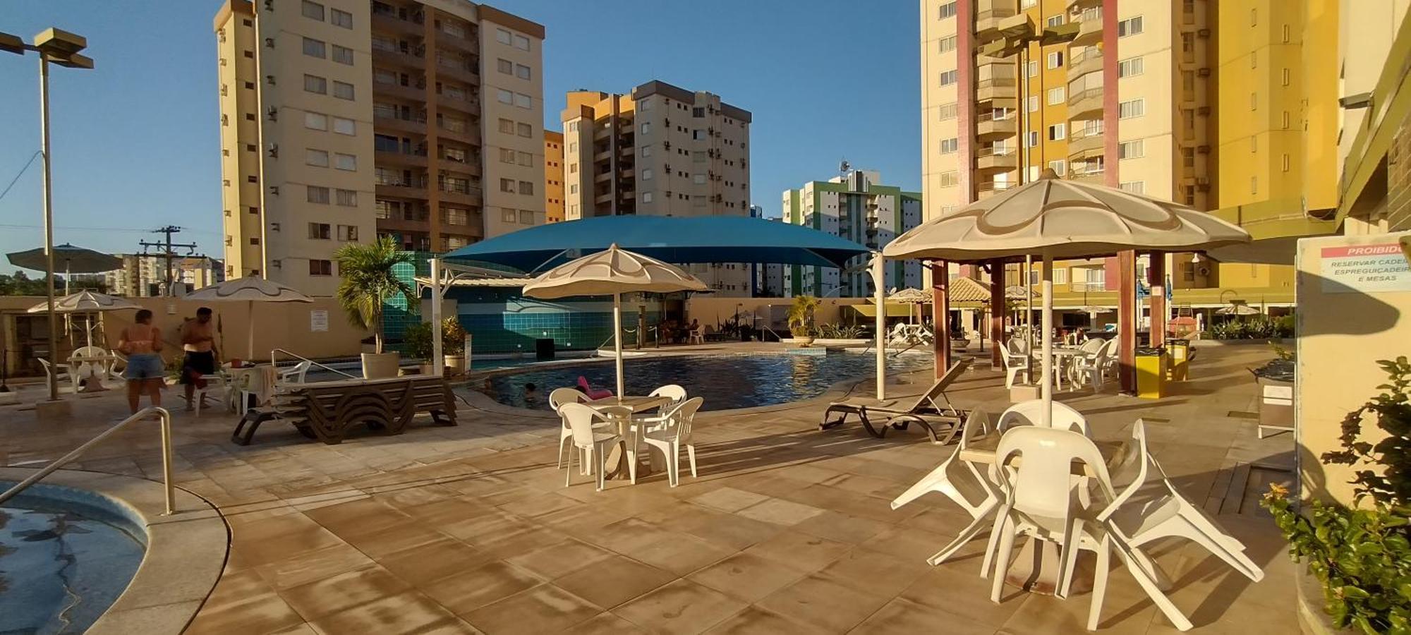 Prive Das Thermas I Caldas Novas - Achei Ferias - Com Roupa De Cama Kültér fotó
